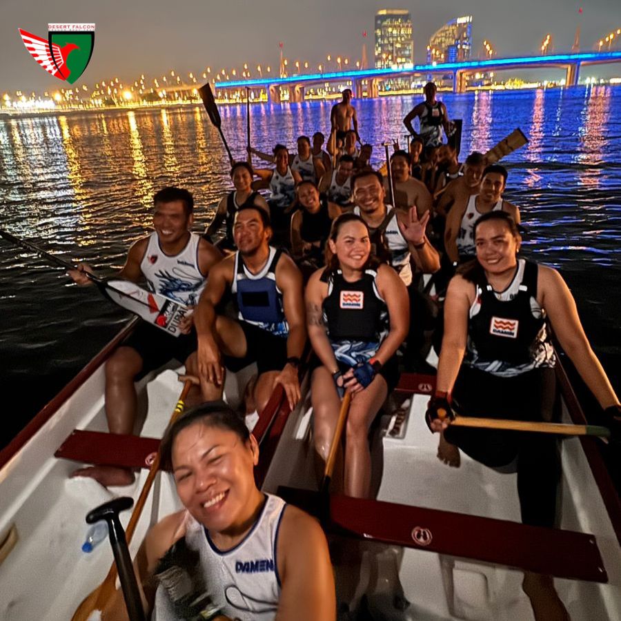 Desert Falcon on Dubai Creek
