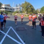 Desert Falcons EDBF Small Training: Morning Energy in Orange!