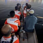 Desert Falcon Training: Orange Jerseys and Evening Splashes!