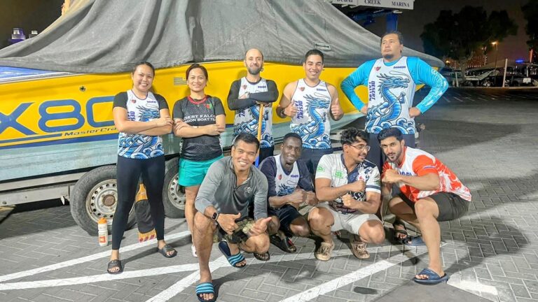 Desert Falcon Training: An Evening of Teamwork and Splashes!