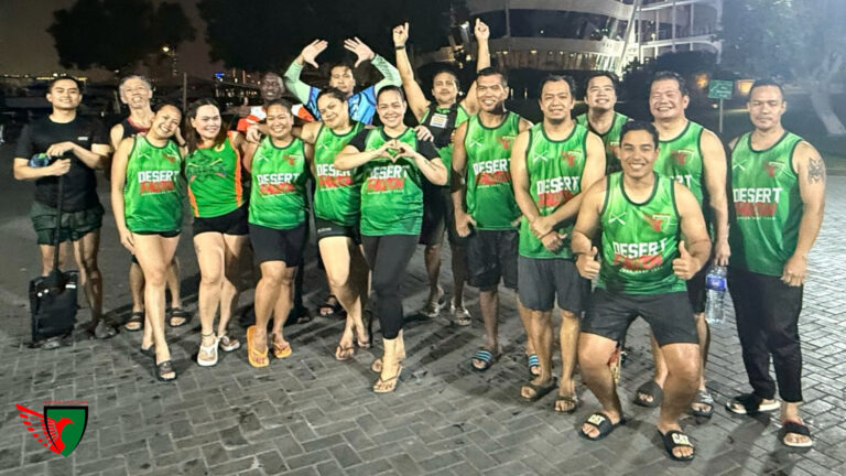 Desert Falcons Evening Paddle: Powering Through Green Jersey Training! 💪🔥