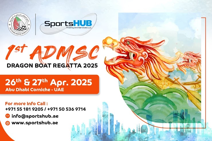 Desert Falcons Set to Compete in ADMSC Dragon Boat Regatta 2025!