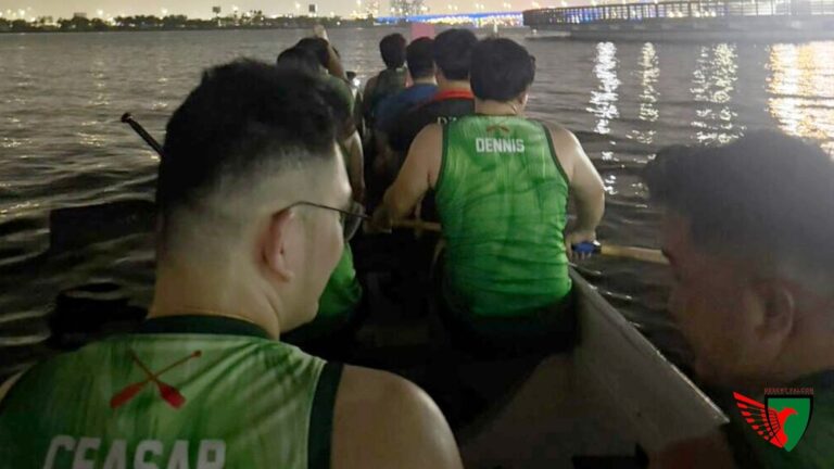 Dubai Evening Dragon Boat Training