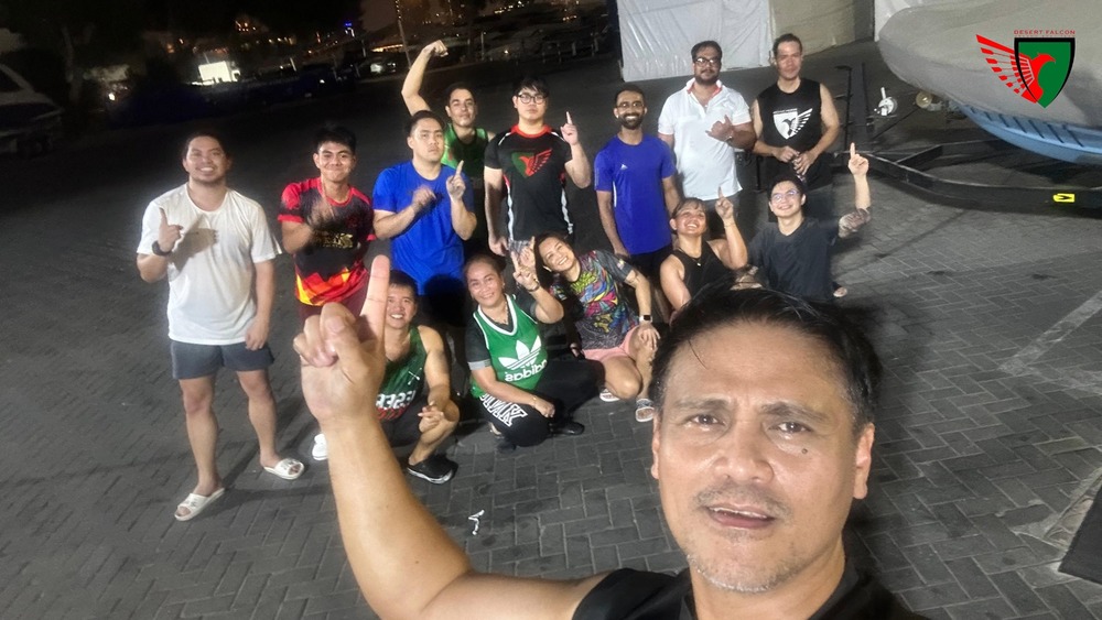 Dubai Dragon Boat Training
