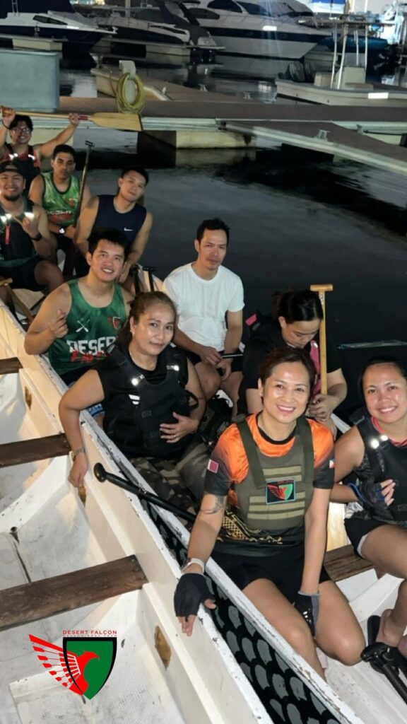 Dubai Dragon Boat Training Night
