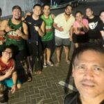 Dubai Dragon Boat Training Night Attendance with coach Alain