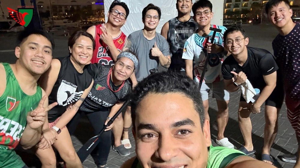 Dubai Dragon Boat Land Training