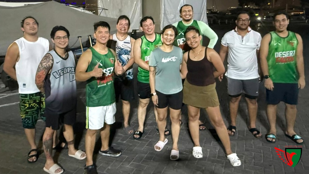 Dubai Dragon Boat Training Attendance