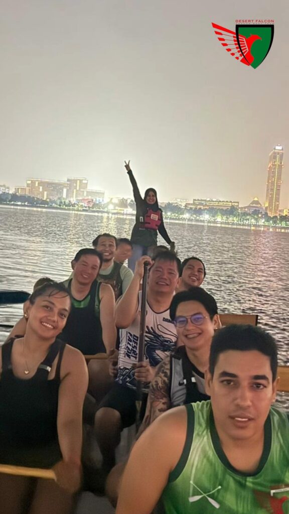 Dubai Dragon Boat Training