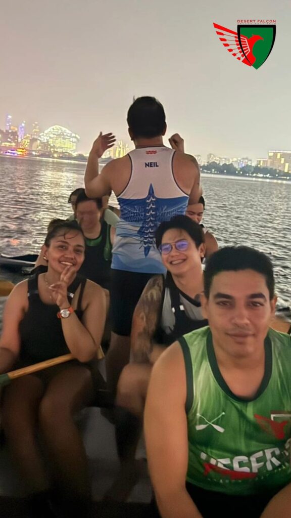 Dubai Dragon Boat Training