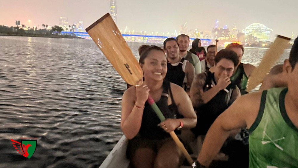 Dubai Dragon Boat Training