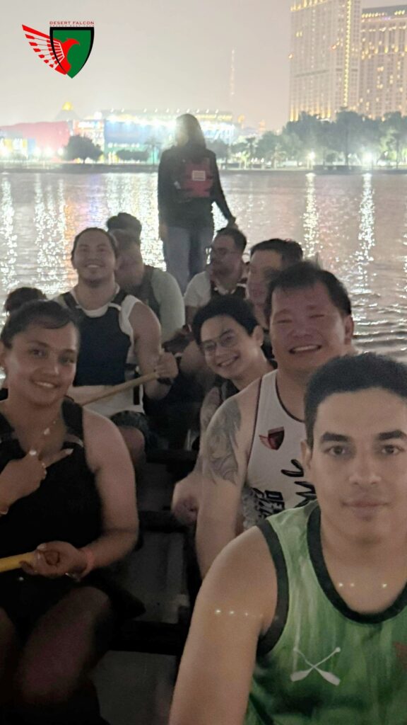 Dubai Dragon Boat Training
