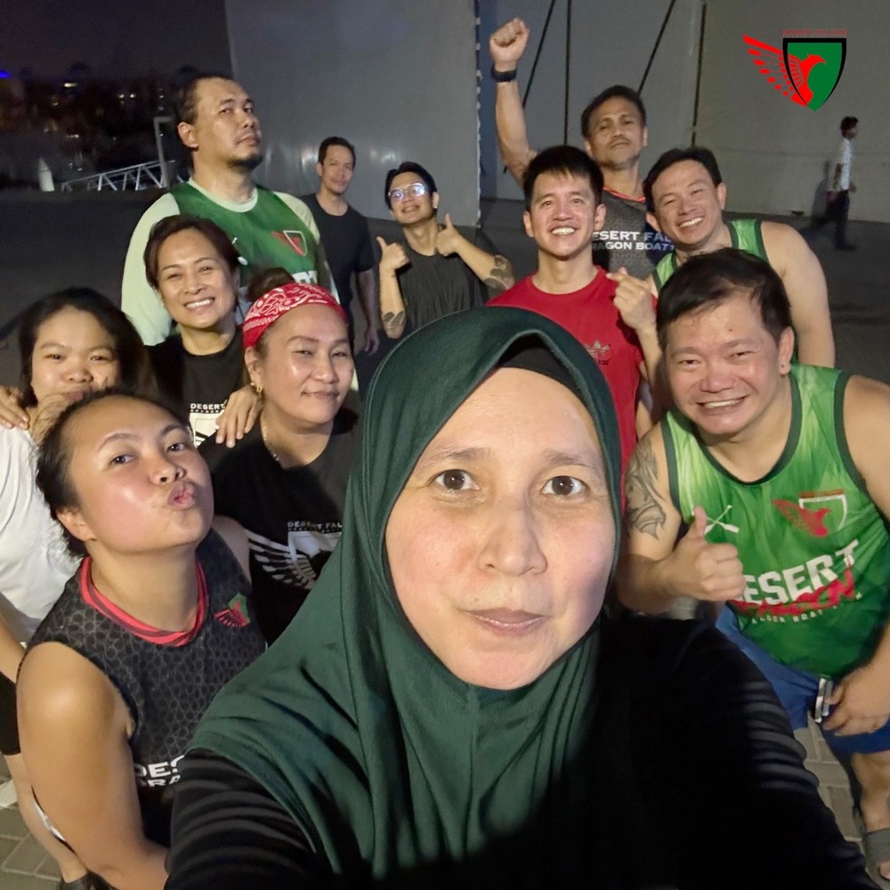 Dubai Dragon Boat Training - Desert Falcon Attendances