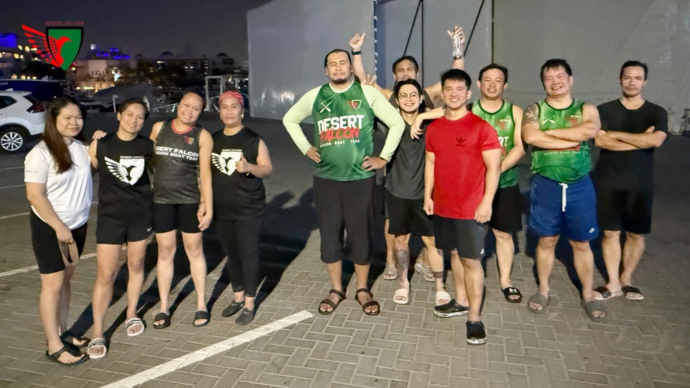 Dubai Dragon Boat Training - Desert Falcon Attendances