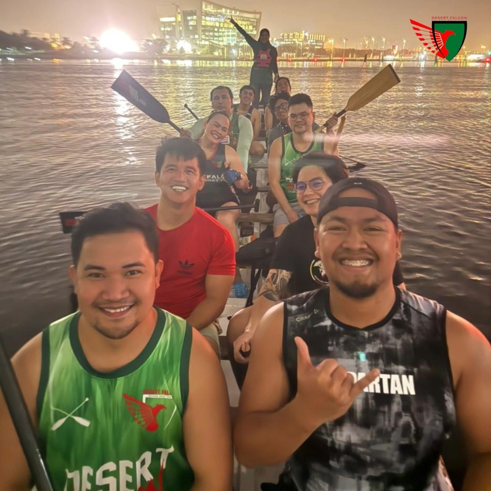 Dubai Dragon Boat Training