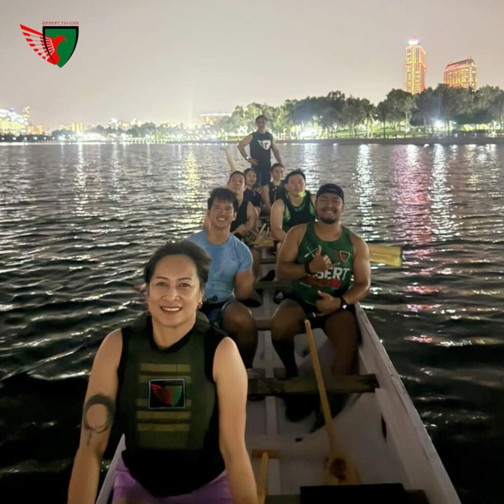 Dubai Dragon Boat Training – Desert Falcons
