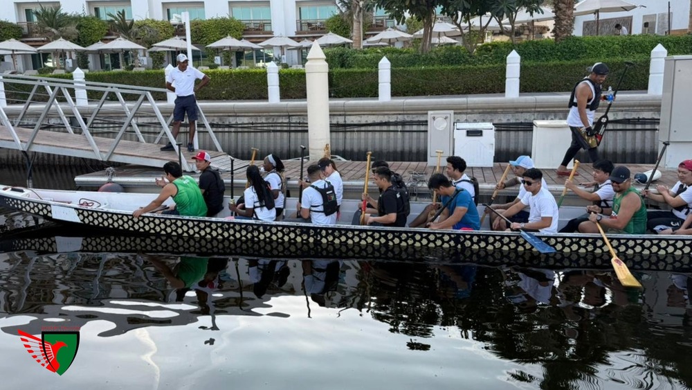 Desert Falcon Community Paddling Event - boat up