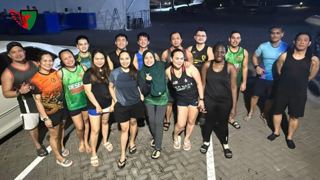 Dubai dragon boat training Deira Creek Attendance
