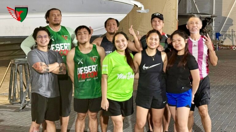 Dubai Dragon Boat Training at Deira Creek Keeps the Falcons Moving Forward on November 26, 2025